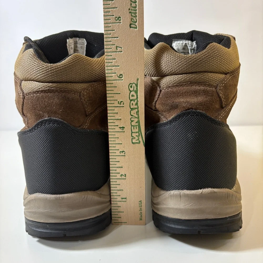 DieHard Men Mars Steel Toe Work Boot 13W Brown Oil Slip Resistant Safety Utility